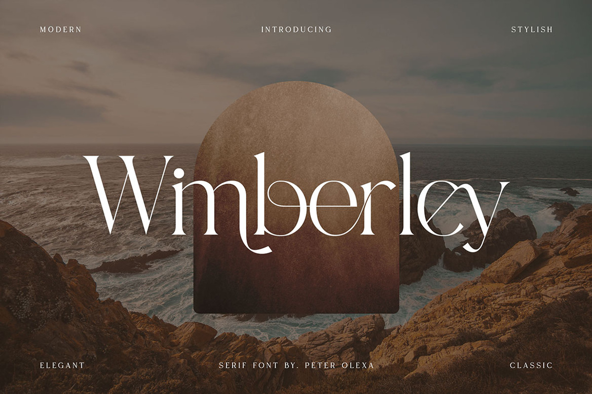 Trendy & Modern Fonts 2 - 10 Sets, a Font by Cruzine (Photo 11 of 42)