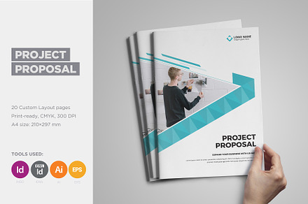 Project Proposal Template V1, a Brochure Template by Anniearts