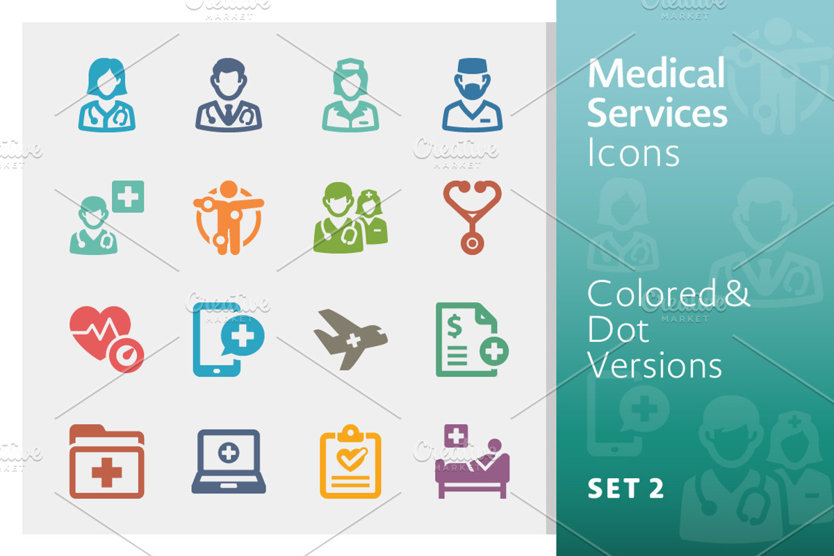 Medical Services Icons Set 2 - Sympa, an Outline Icon by introwiz1 (Photo 1 of 3)