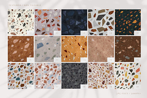 30 Terrazzo Seamless Pattern Kit