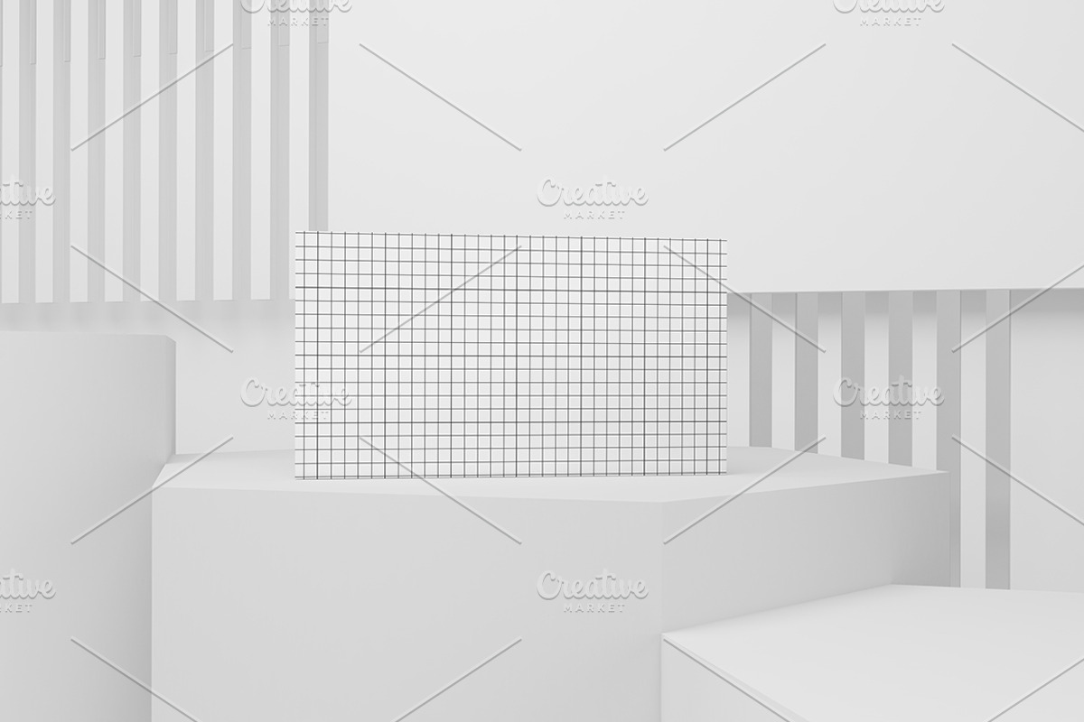 Business Cards Mockup, an Advertising Mockup by Qaleb Studio (Photo 1 of 2)