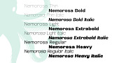 Nemorosa, a Sans Serif Font by Octotypo (Thumbnail 3 of 7)