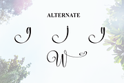Wednesday | Script Font, a Handwritten Font by Scratchones (Thumbnail 8 of 9)