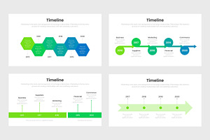 Timeline Infographics Template