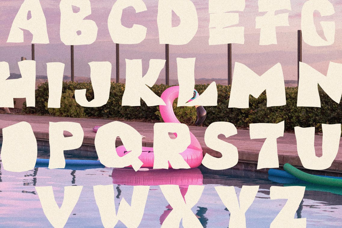 Flemingo Plus, a Sans Serif Font by Sans & Sons (Photo 6 of 10)