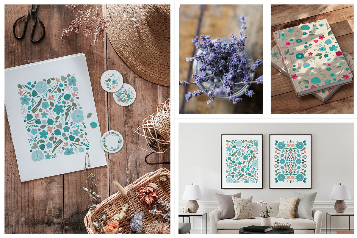 Herbarium collection, a Pattern Graphic by AnneCeline (Photo 2 of 11)