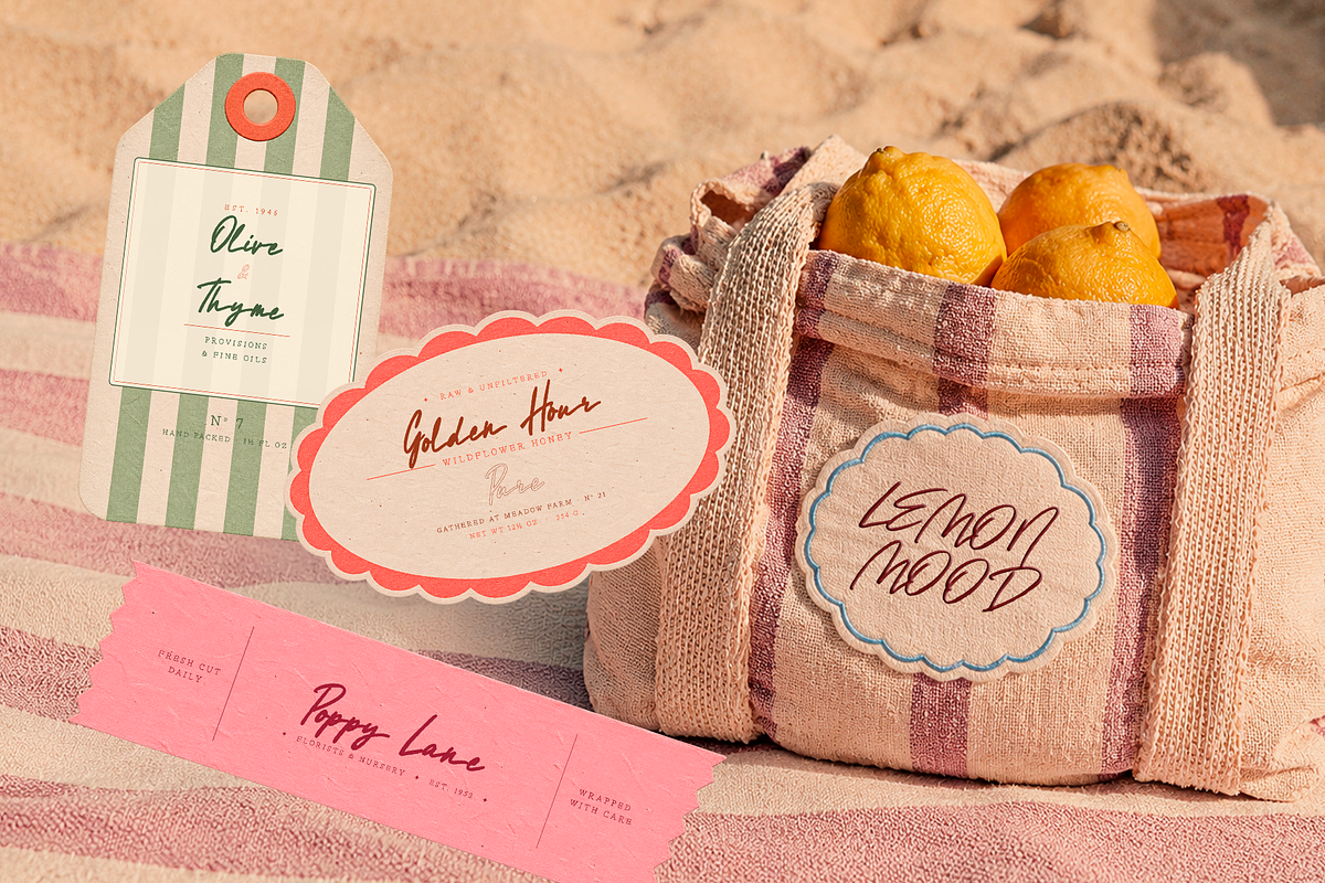 Mia Rossa - Handwritten Font Family, a Script Font by nadispasibenko (Photo 4 of 16)