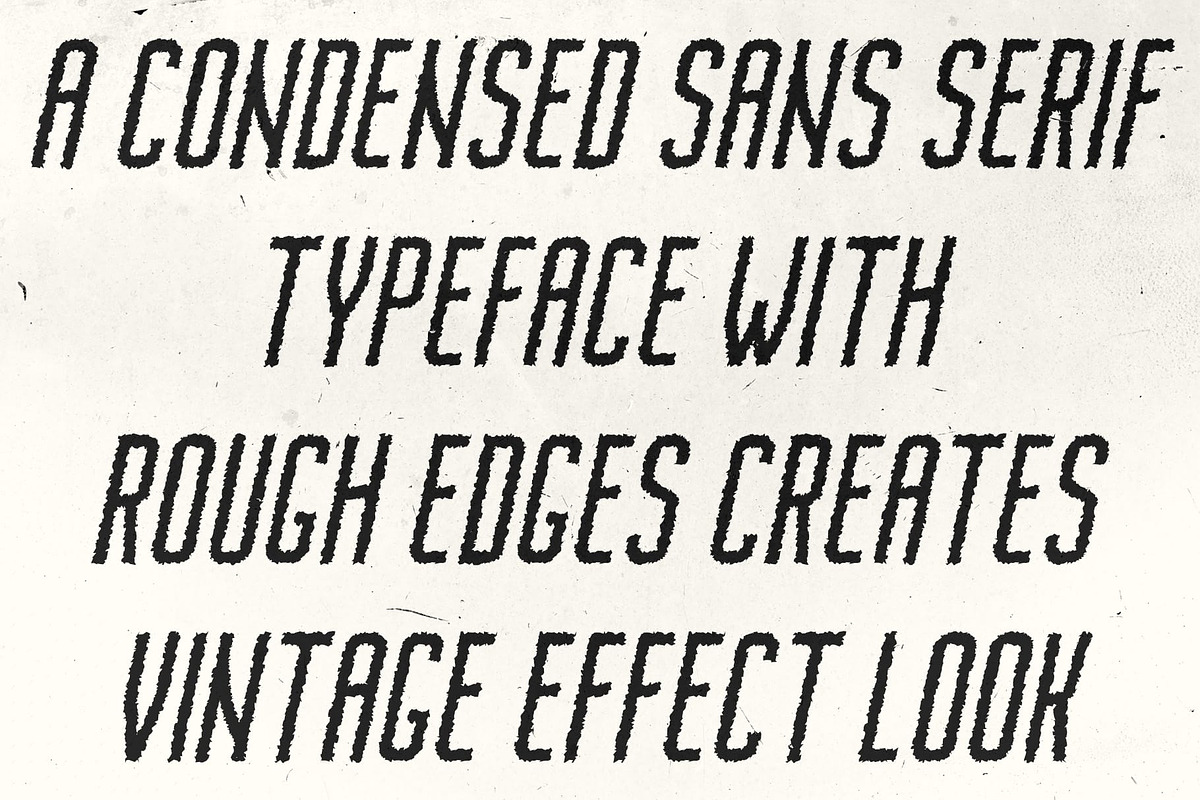 Nordin Rough, a Sans Serif Font by Craft Supply Co. (Photo 2 of 8)