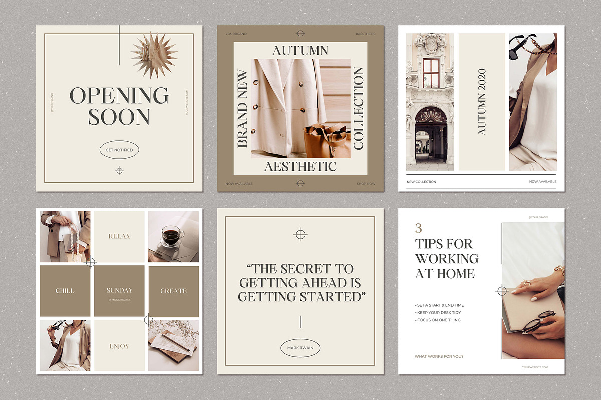 CANVA Elegant Social Media Templates, a Social Media Template by AndrewPixel (Photo 7 of 12)