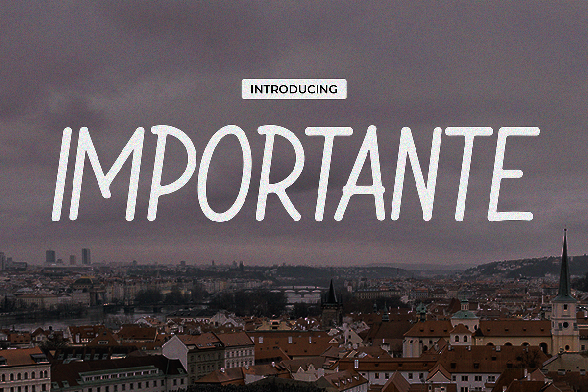 Importante, a Sans Serif Font by Pinisi ART (Photo 1 of 10)