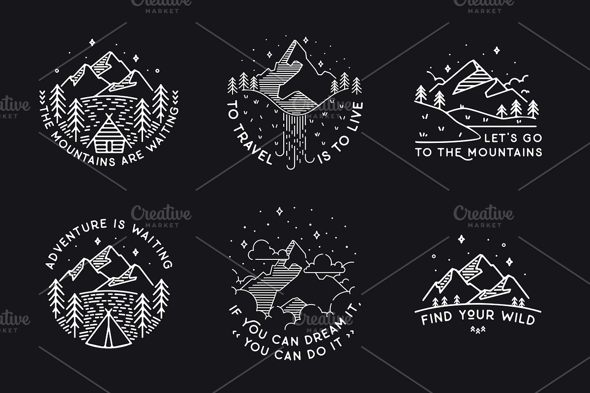 10 Travel illustrations with quotes, an Illustration by Librebird (Photo 2 of 5)