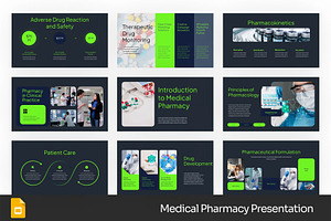 Medical Pharmacy GSildes, PPoint, a Presentation Template by Fit-tee