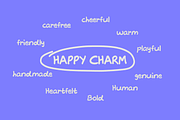 Happy Charm Handwritten Font, a Handwritten Font by Your Social Bae (Thumbnail 5 of 7)