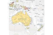 Vector World Map - Large&Detailed, an Illustration by PorcuPen Works (Thumbnail 4 of 9)
