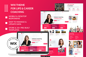 Wix Theme for Life & Career Coaching
