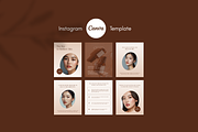 Skincare Instagram Templates Canva, a Social Media Template by batang (Thumbnail 3 of 5)