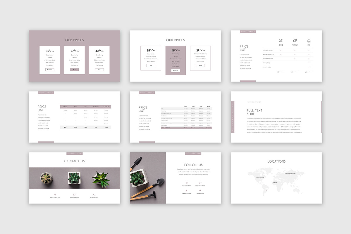 Freya PowerPoint Presentation, a Presentation Template by SlideStation (Photo 11 of 12)