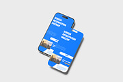 Iphone Screen Mockup, an iPhone Mockup by Afif_studio (Thumbnail 3 of 5)