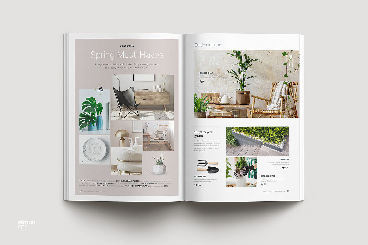 Product Catalog, a Brochure Template by Type Here Studio (Photo 13 of 20)