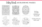 Folksy Florals Design Bundle, a Texture Illustration by On the Mark Designs (Thumbnail 10 of 11)