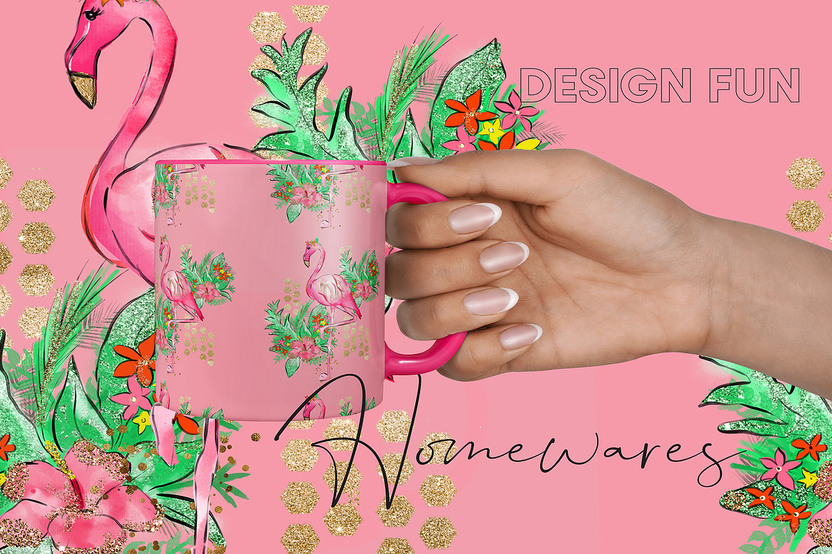 Tropical Palm Springs Patterns, a Pattern Graphic by Libby Wishes (Photo 12 of 12)