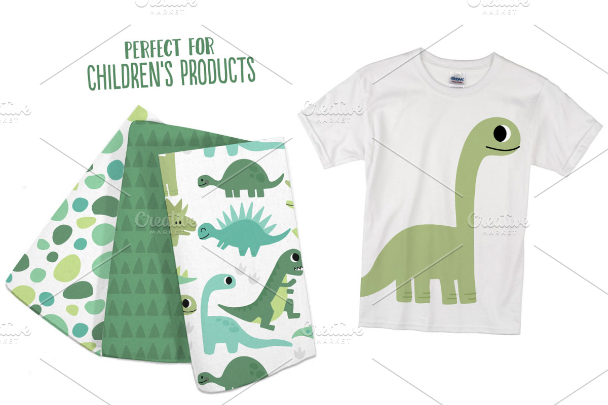 Darling Dinos - Illustration Set, an Animal Illustration by Illustrations by Jessie (Photo 5 of 5)