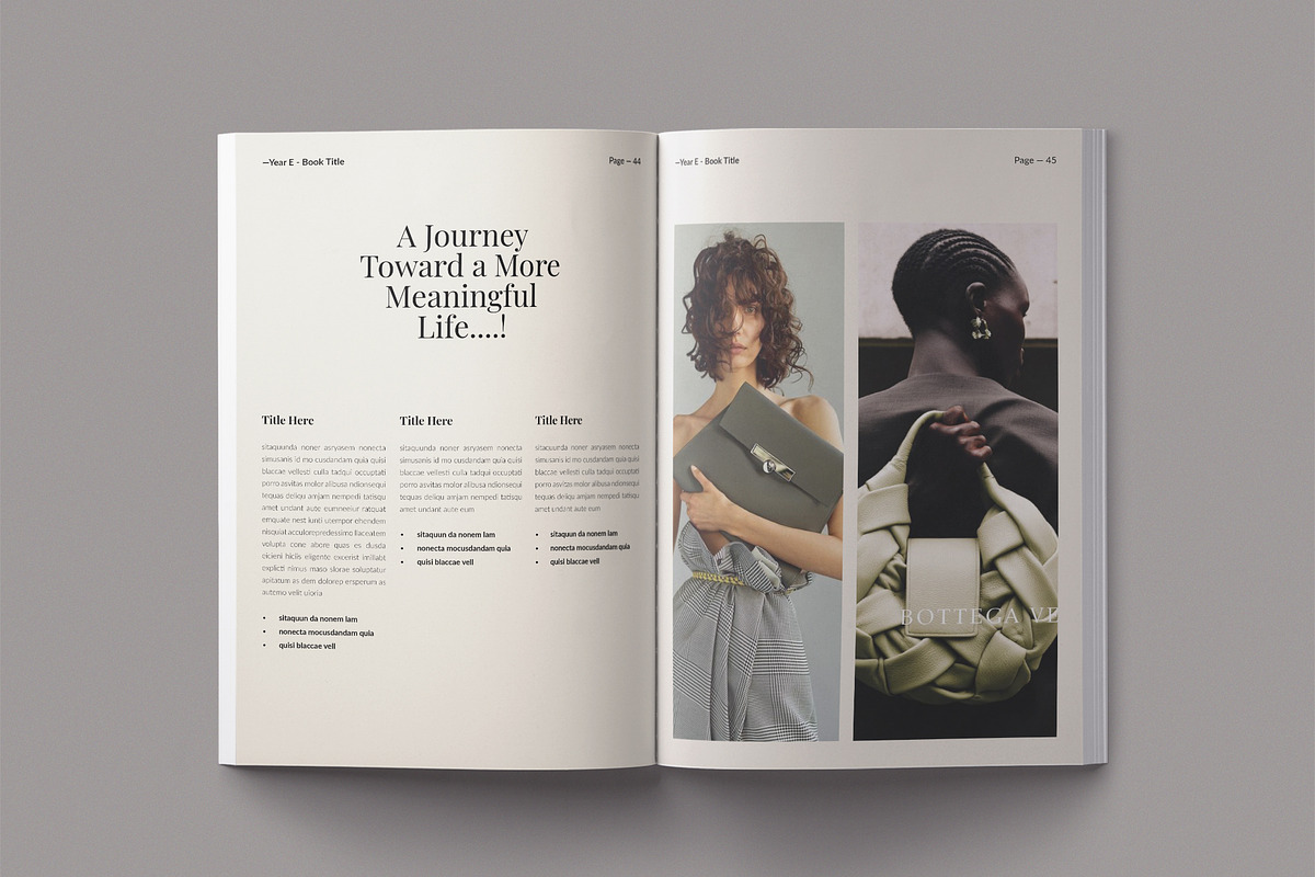 Digital E-Book Design Template, a Magazine Template by TemplateFolio-Shop (Photo 18 of 28)