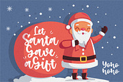 Santa Robin - Handwritten Font, a Slab Serif Font by Balpirick Studio (Thumbnail 2 of 7)