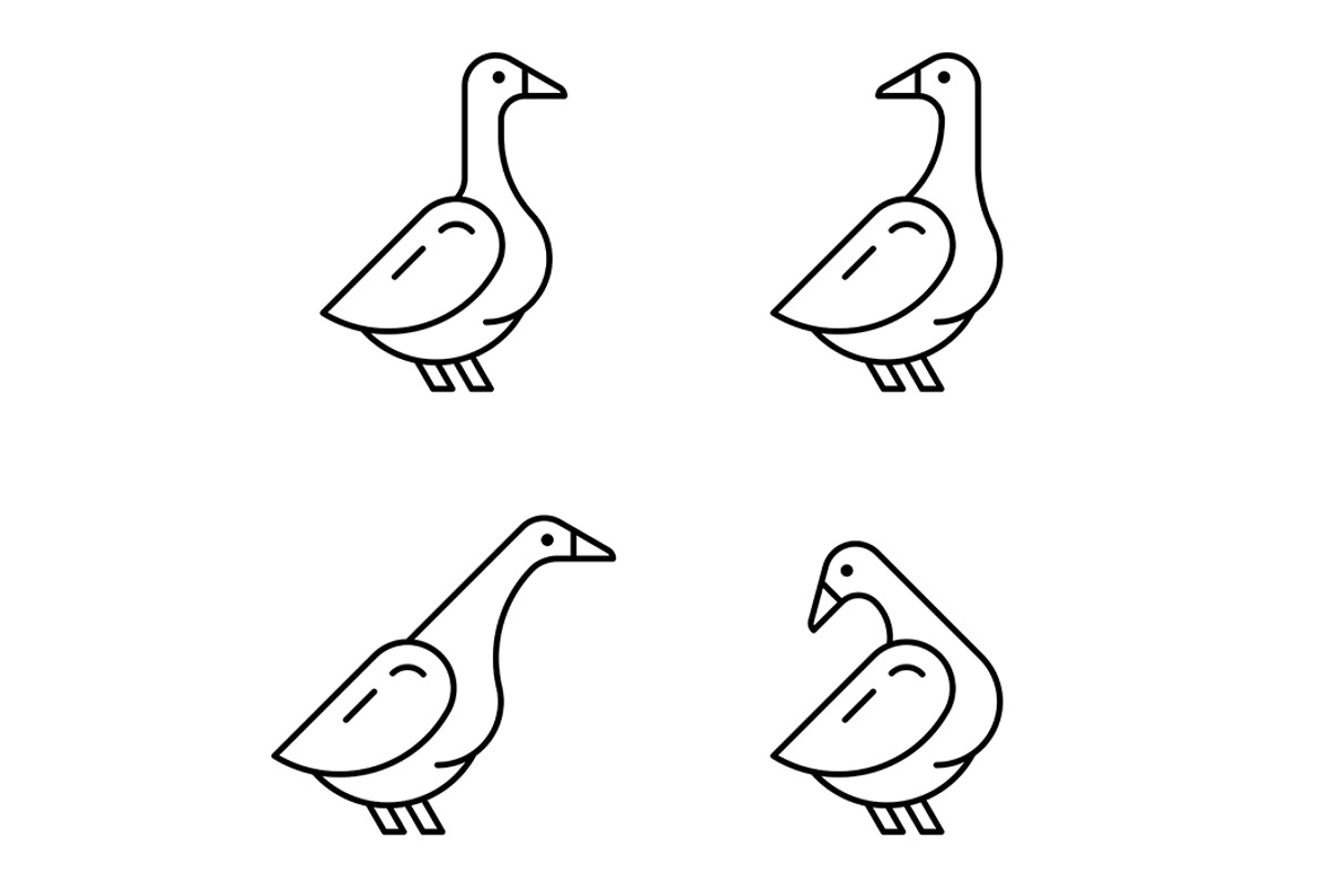Goose Logo, a Graphic by NataliiaVolyk (Photo 2 of 6)