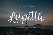 Lupitta Script, a Handwritten Font by supfonts (Thumbnail 1 of 6)