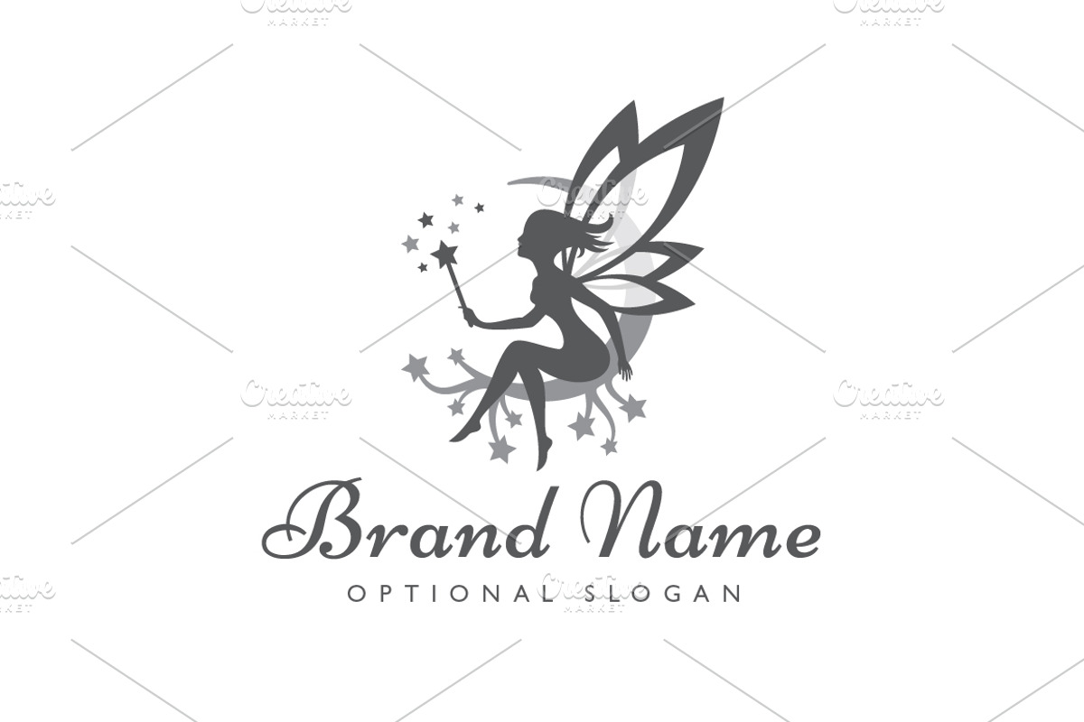 Magical Fairy Custom Logo, a Branding & Logo Template by ARTE MIGUEL (Photo 3 of 3)