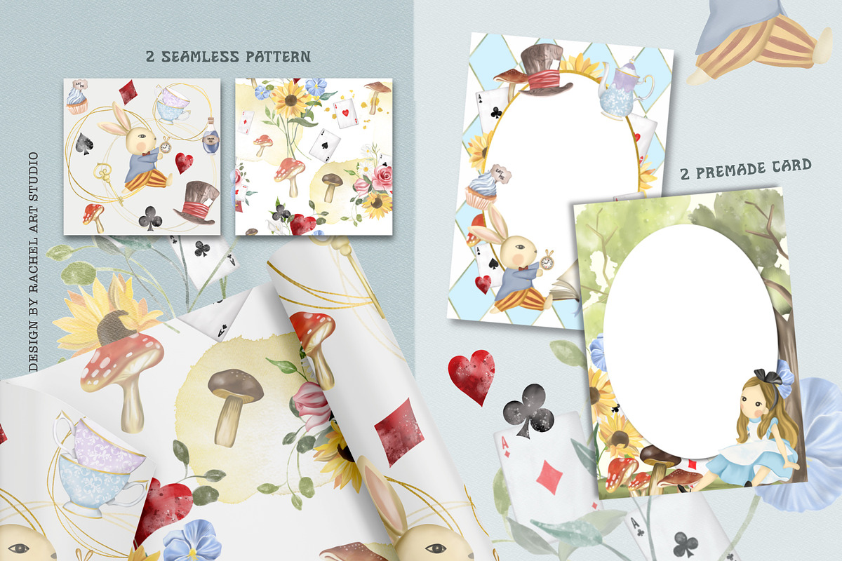 Wonderland Adventure, an Animal Illustration by Rachel Art Studio (Photo 8 of 10)