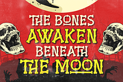Gurl Bones - Spooky Bone Display, a Symbol Font by Artisan Themes (Thumbnail 3 of 11)