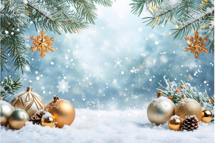 Tranquil Background with christmas, a Holiday Photo by Ylivdesign