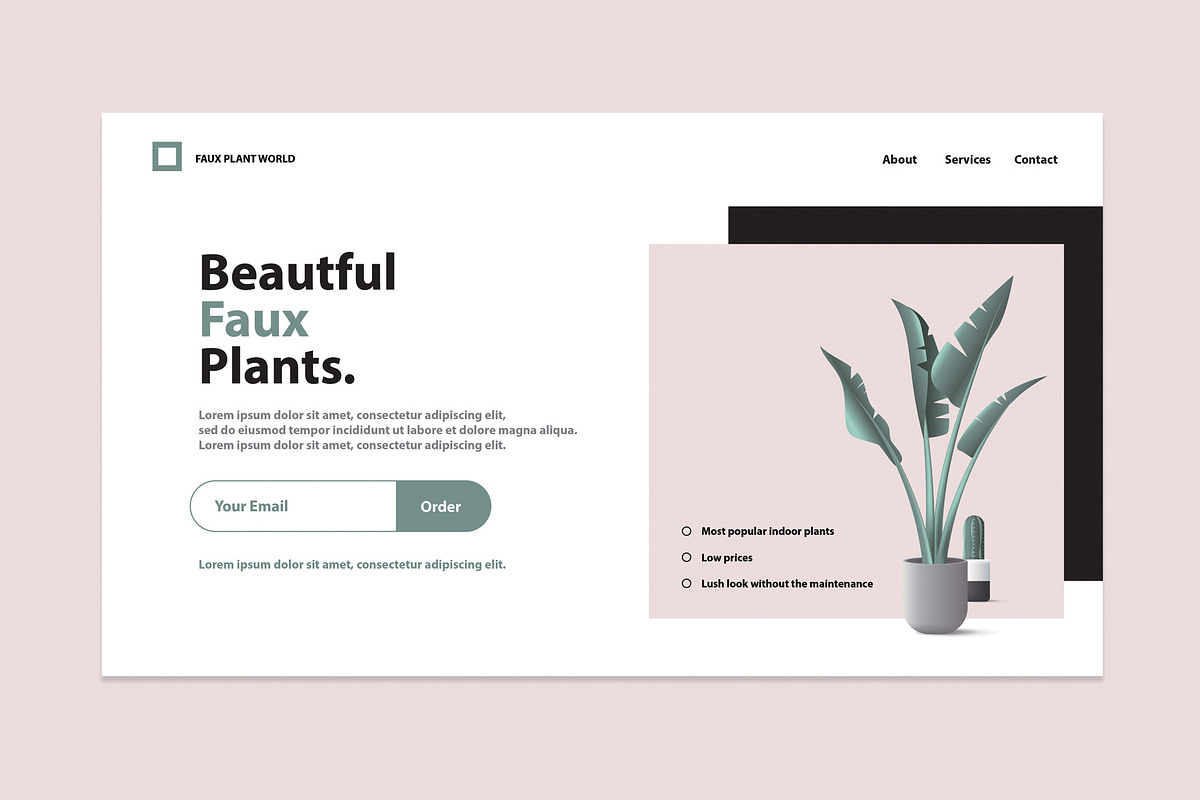 Website Header Illustrations-UI Kit, a Landing Page Template by Polar Vectors (Photo 8 of 18)