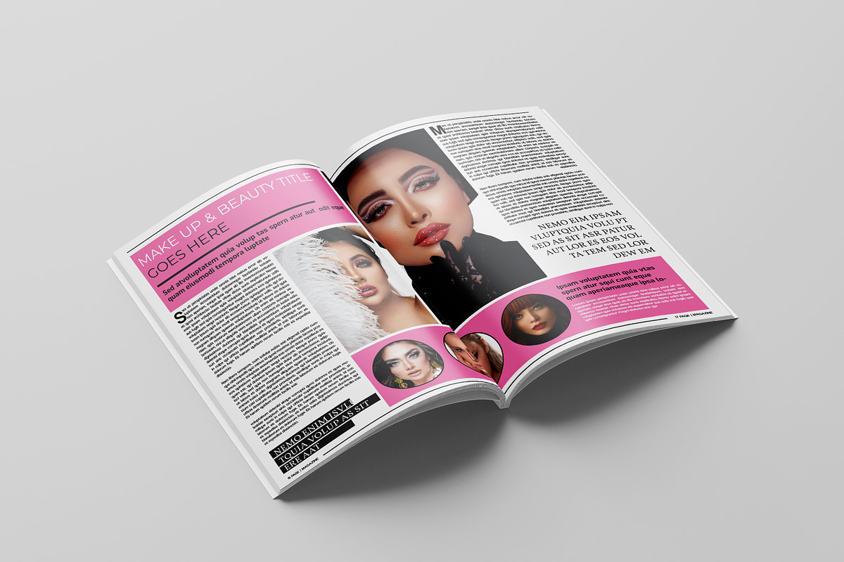 Multipurpose Magazine Template, a Magazine Template by Template Shop (Photo 10 of 23)