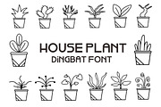 House Plant, a Symbol Font by Fourteen Letter (Thumbnail 1 of 4)