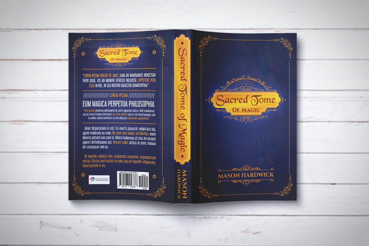 Book Cover Template 61, a Templates & Theme by Digital Goods (Photo 8 of 11)
