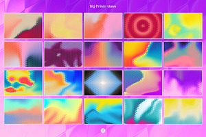 Gradient Glass Backgrounds