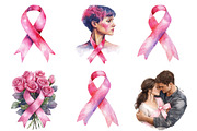 World Breast Cancer Day Clipart, an Illustration by SinaCreation (Thumbnail 3 of 5)