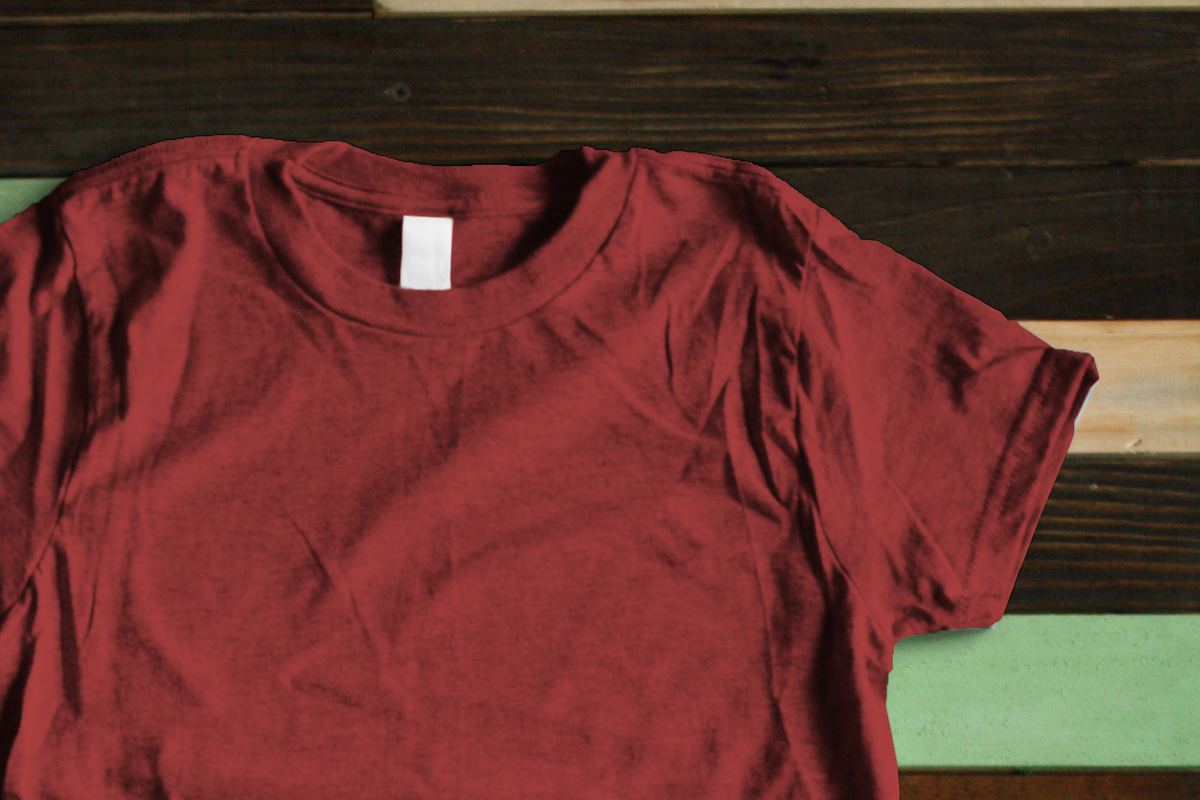 Ladies Crew Neck Tee Mock Up, a Shirt Mockup by SLTFNDRY (Photo 2 of 3)