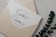 Miss Roderick | Wedding Calligraphy, a Script Font by Denustudios (Thumbnail 7 of 12)