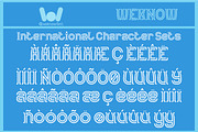 Aquarius font, a Font by weknow (Thumbnail 8 of 8)