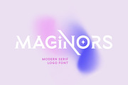 Maginors - Serif Logo Font, a Font by Sarid Ezra (Thumbnail 1 of 9)