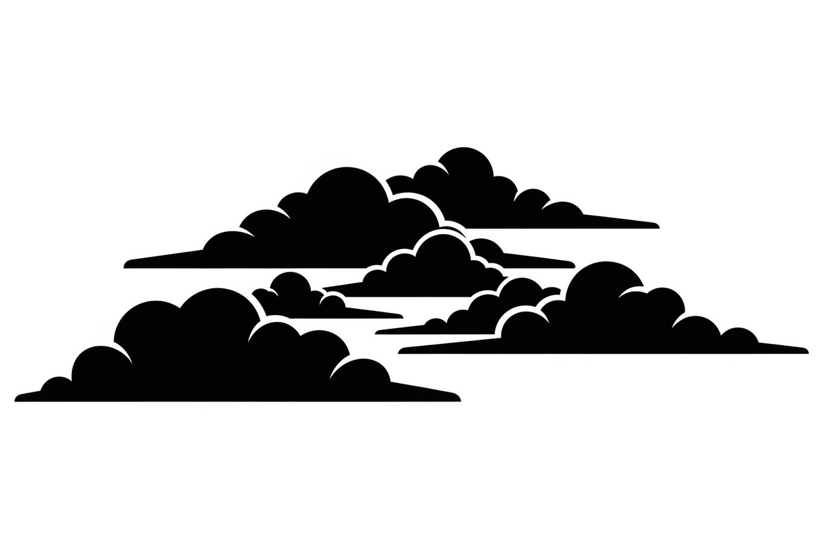 Minimal Cloud and Sky Design, a Graphic by Artivon (Photo 2 of 13)