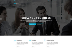 Viktor - Corporate Muse Template