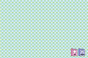 Flat Islamic Geometric Pattern, a Pattern Graphic by MISS CHATZ