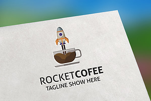 Rocket Cofee Logo