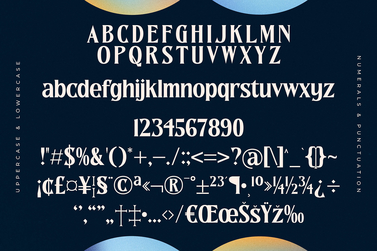 Norique Modern Display Typeface, a Serif Font by Letterena Studios (Photo 13 of 15)