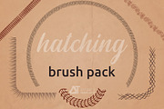 Hatching brush pack for Affinity app, a Brush Add-On by Affinity Templates (Thumbnail 1 of 7)